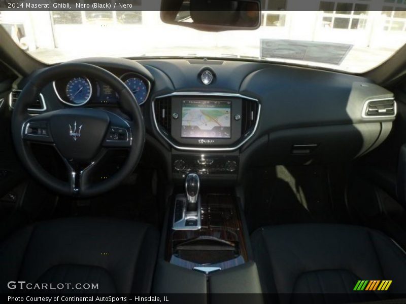 Nero (Black) / Nero 2014 Maserati Ghibli