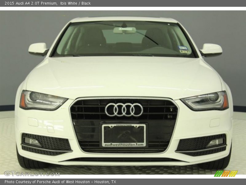 Ibis White / Black 2015 Audi A4 2.0T Premium