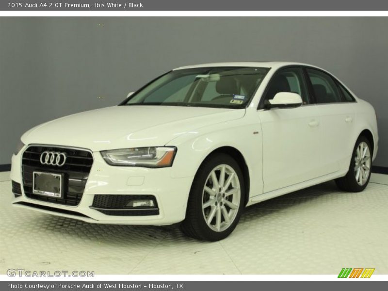 Ibis White / Black 2015 Audi A4 2.0T Premium