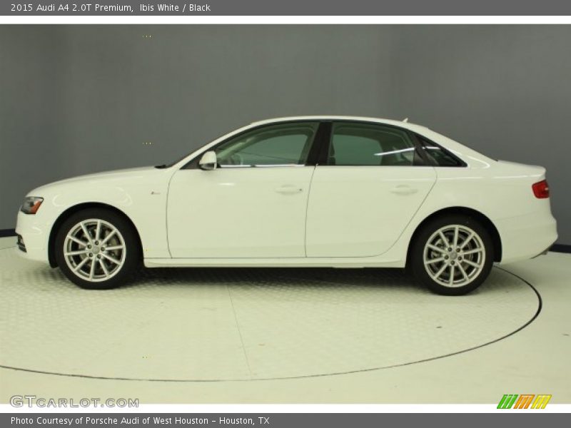 Ibis White / Black 2015 Audi A4 2.0T Premium