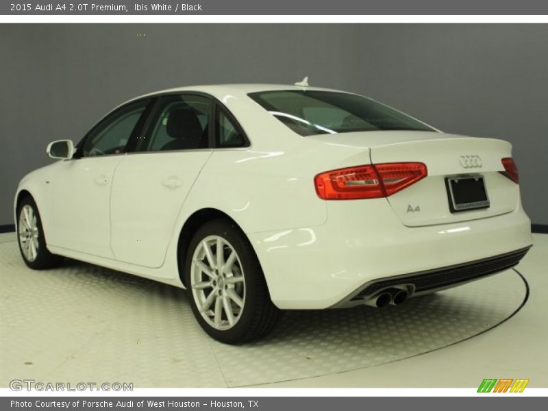 Ibis White / Black 2015 Audi A4 2.0T Premium