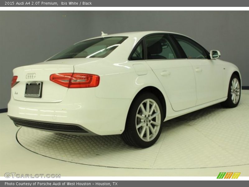 Ibis White / Black 2015 Audi A4 2.0T Premium