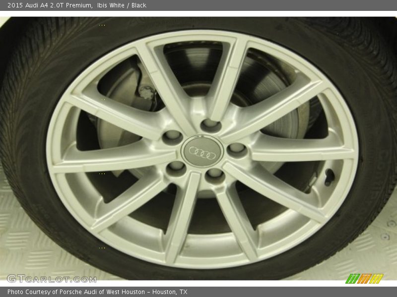 Ibis White / Black 2015 Audi A4 2.0T Premium