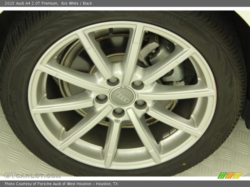 Ibis White / Black 2015 Audi A4 2.0T Premium