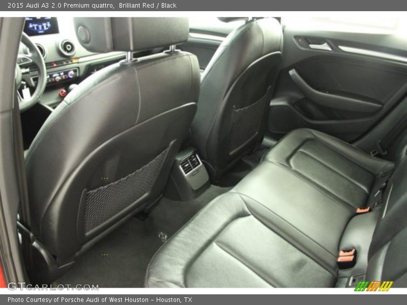 Brilliant Red / Black 2015 Audi A3 2.0 Premium quattro