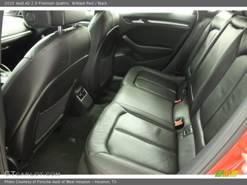 Brilliant Red / Black 2015 Audi A3 2.0 Premium quattro