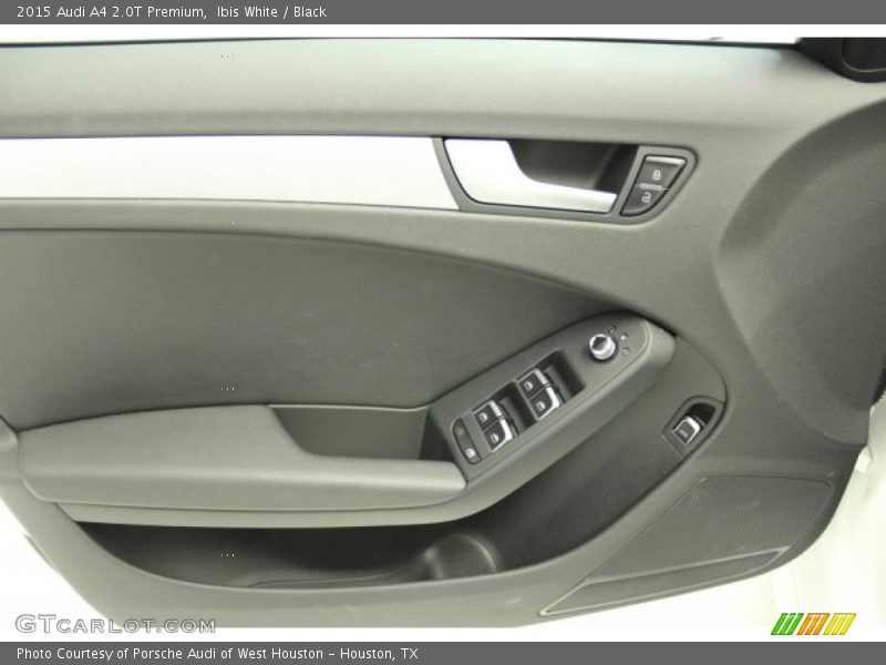 Ibis White / Black 2015 Audi A4 2.0T Premium
