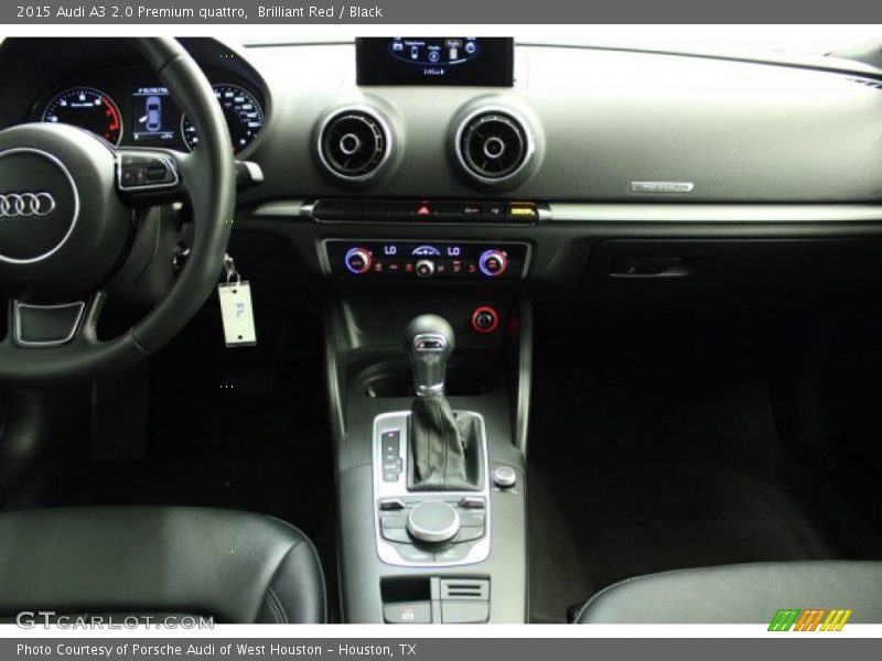 Brilliant Red / Black 2015 Audi A3 2.0 Premium quattro