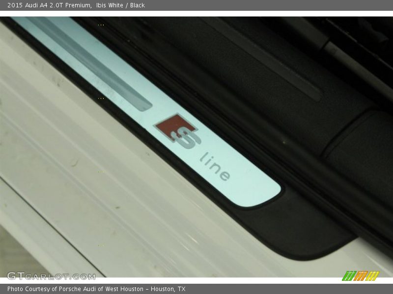 Ibis White / Black 2015 Audi A4 2.0T Premium
