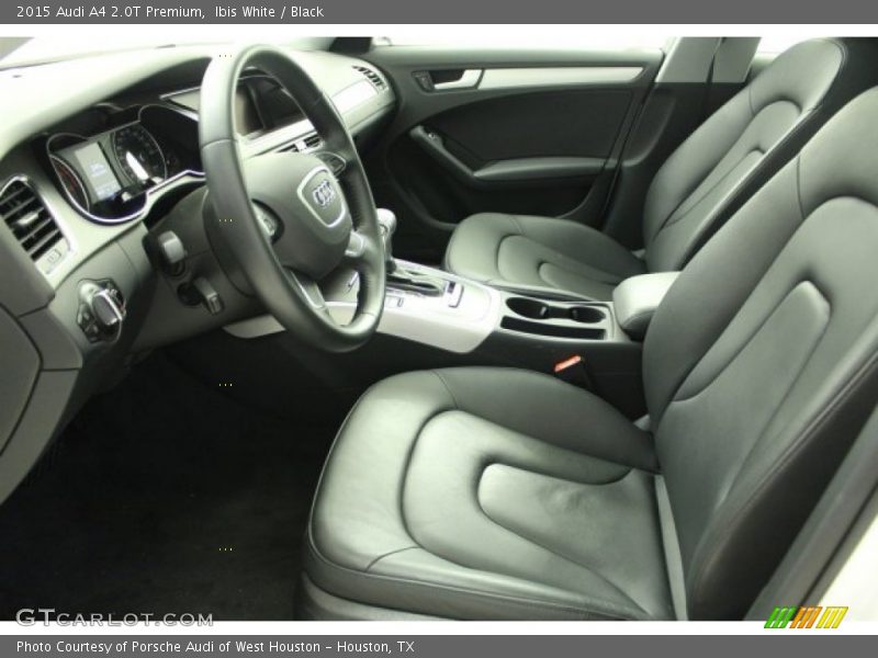 Ibis White / Black 2015 Audi A4 2.0T Premium