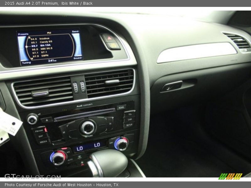 Ibis White / Black 2015 Audi A4 2.0T Premium