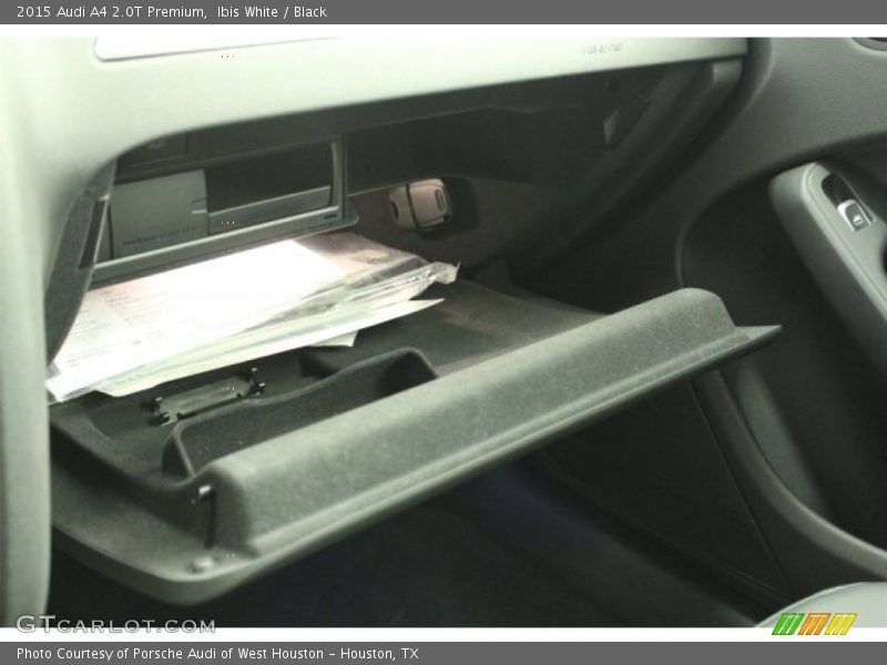 Ibis White / Black 2015 Audi A4 2.0T Premium