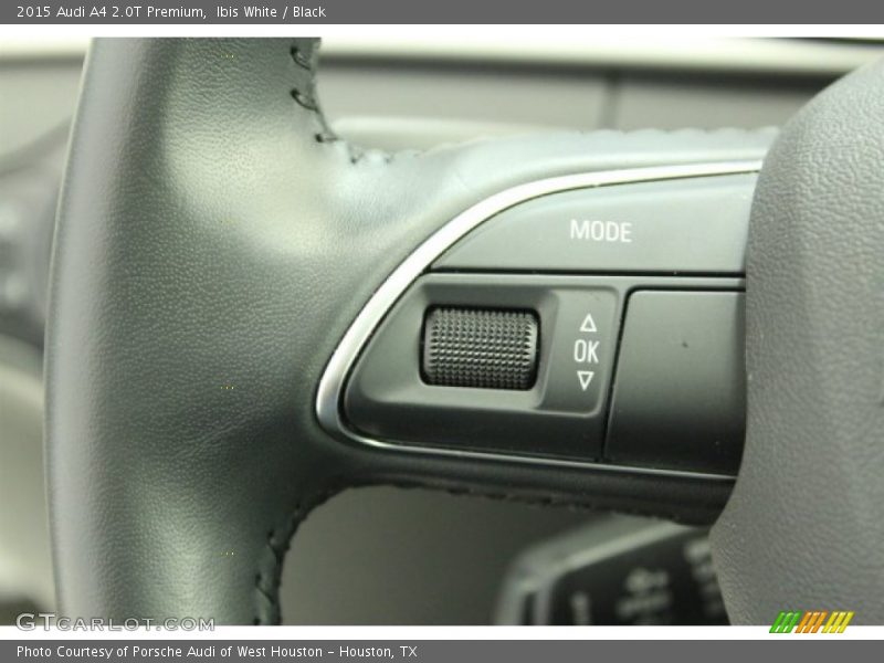 Ibis White / Black 2015 Audi A4 2.0T Premium