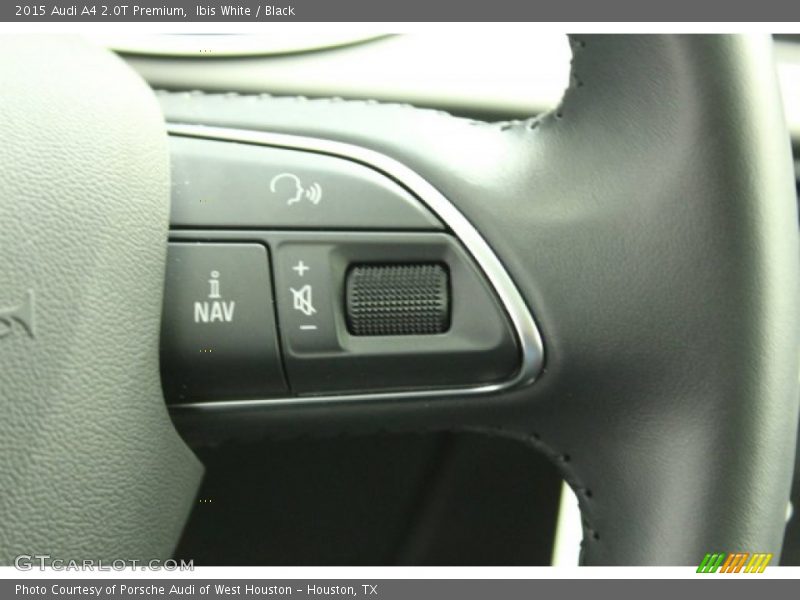 Ibis White / Black 2015 Audi A4 2.0T Premium