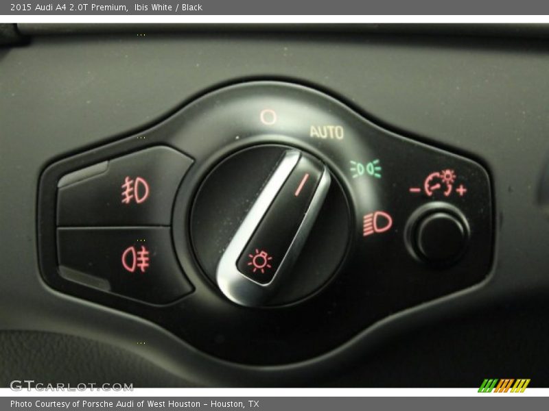 Ibis White / Black 2015 Audi A4 2.0T Premium