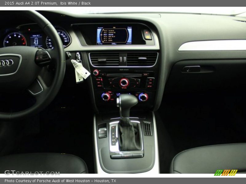 Ibis White / Black 2015 Audi A4 2.0T Premium