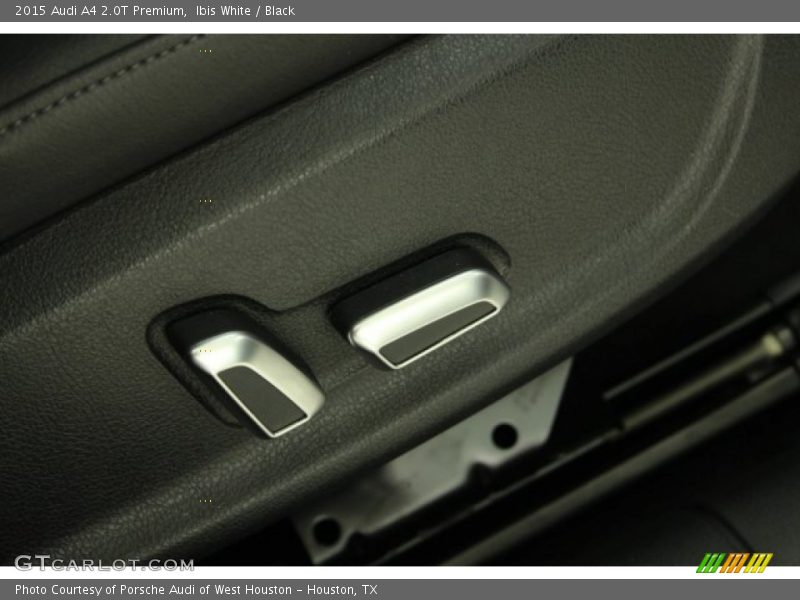 Ibis White / Black 2015 Audi A4 2.0T Premium
