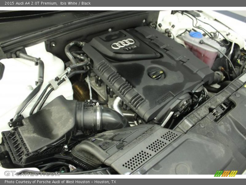 Ibis White / Black 2015 Audi A4 2.0T Premium