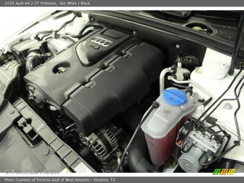 Ibis White / Black 2015 Audi A4 2.0T Premium
