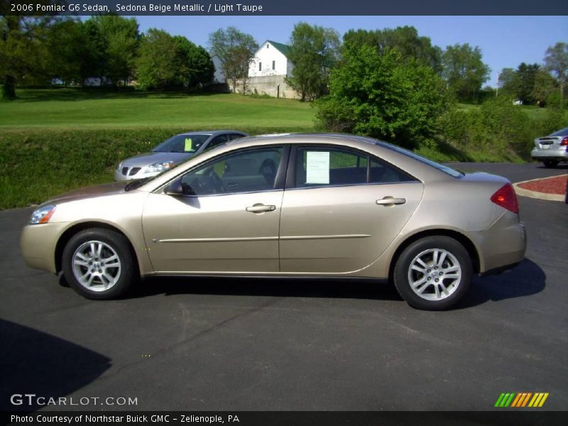 Sedona Beige Metallic / Light Taupe 2006 Pontiac G6 Sedan
