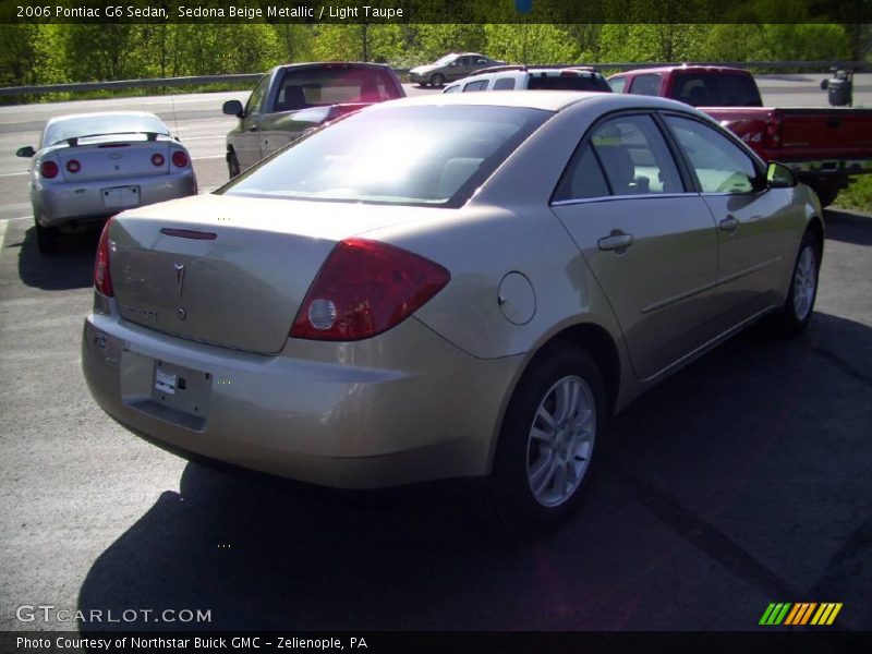 Sedona Beige Metallic / Light Taupe 2006 Pontiac G6 Sedan