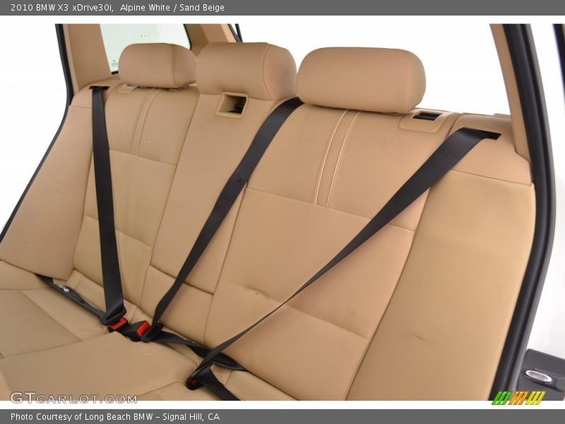 Alpine White / Sand Beige 2010 BMW X3 xDrive30i