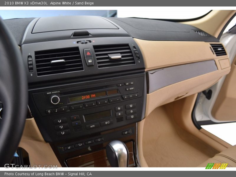 Alpine White / Sand Beige 2010 BMW X3 xDrive30i