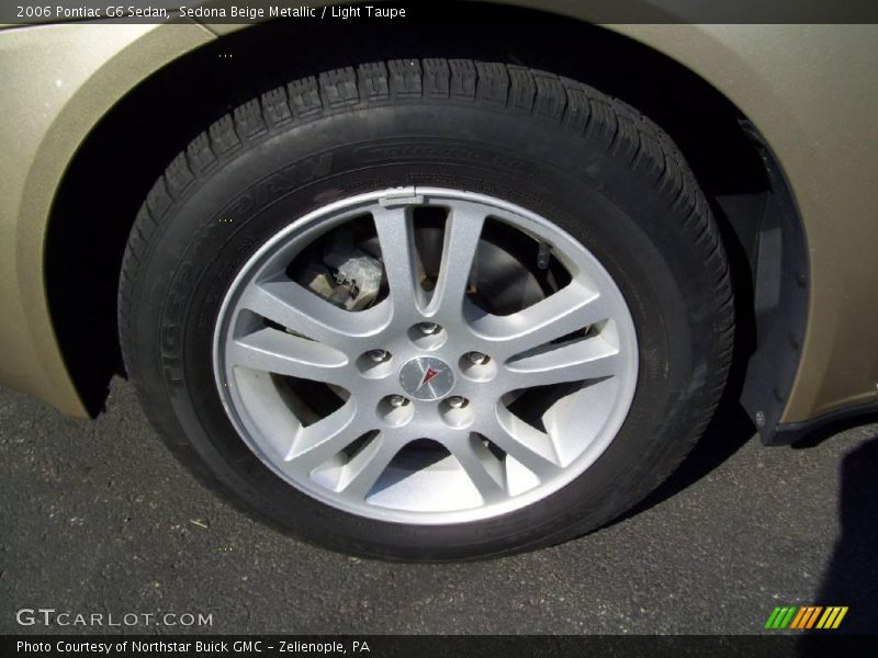 Sedona Beige Metallic / Light Taupe 2006 Pontiac G6 Sedan