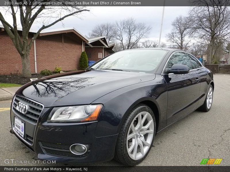 Front 3/4 View of 2010 A5 2.0T quattro Coupe