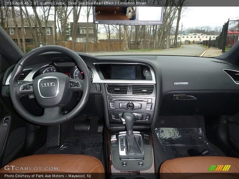 Dashboard of 2010 A5 2.0T quattro Coupe