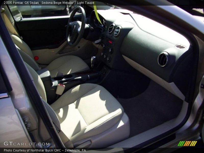 Sedona Beige Metallic / Light Taupe 2006 Pontiac G6 Sedan