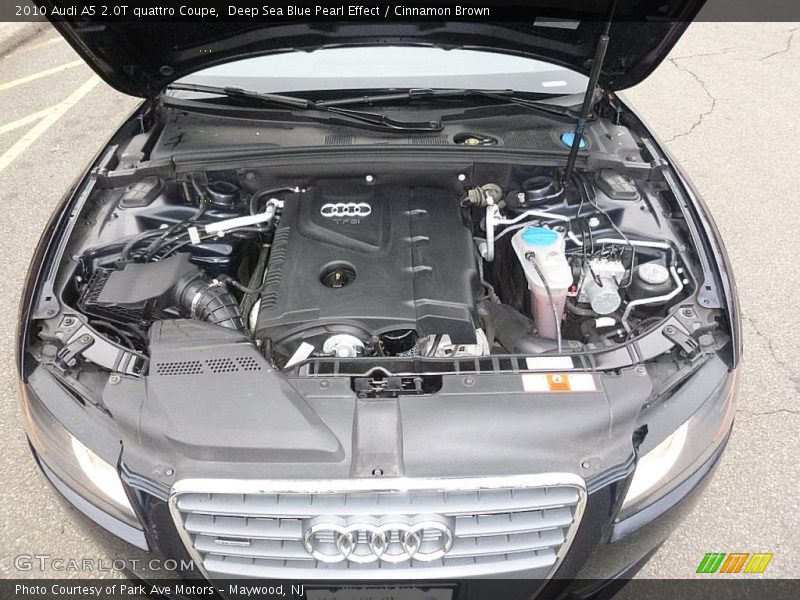  2010 A5 2.0T quattro Coupe Engine - 2.0 Liter FSI Turbocharged DOHC 16-Valve VVT 4 Cylinder