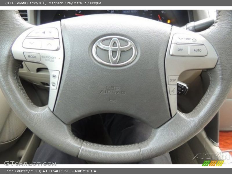 Magnetic Gray Metallic / Bisque 2011 Toyota Camry XLE