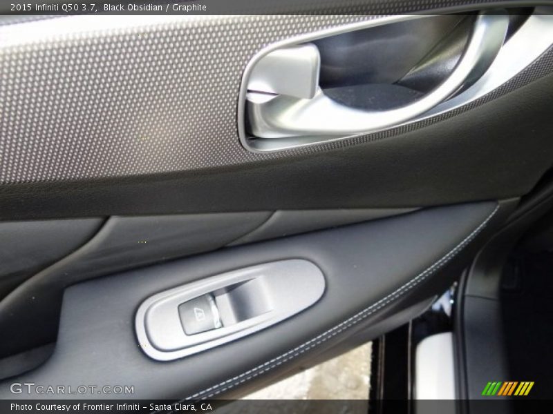 Black Obsidian / Graphite 2015 Infiniti Q50 3.7