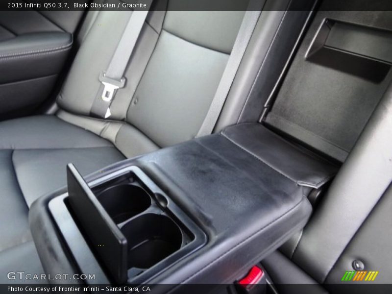 Black Obsidian / Graphite 2015 Infiniti Q50 3.7