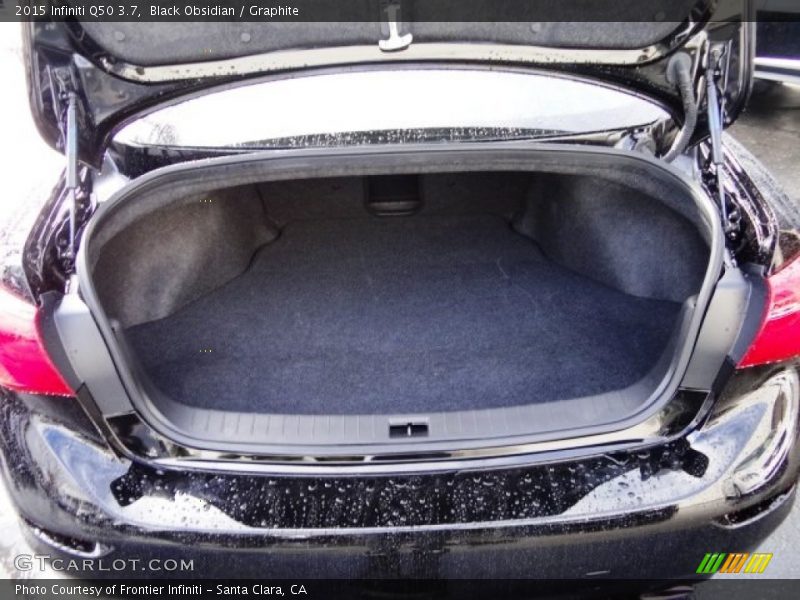 Black Obsidian / Graphite 2015 Infiniti Q50 3.7