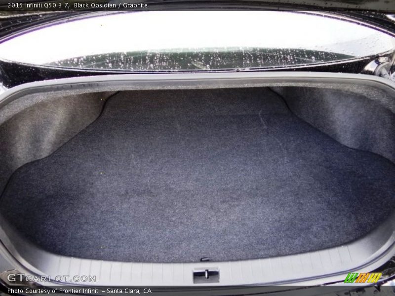 Black Obsidian / Graphite 2015 Infiniti Q50 3.7