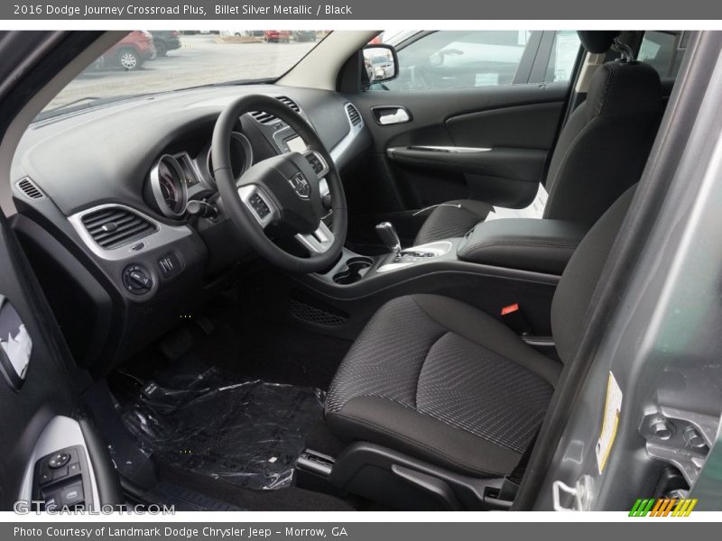 Billet Silver Metallic / Black 2016 Dodge Journey Crossroad Plus