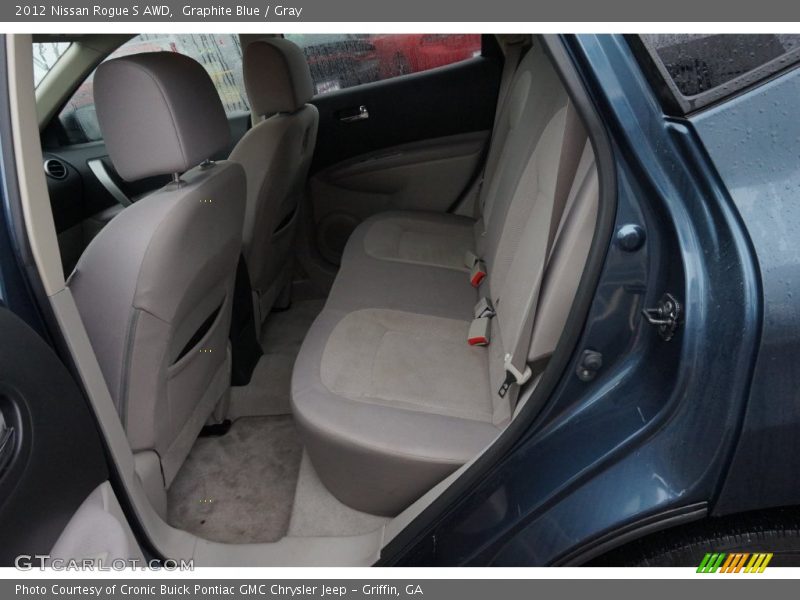 Graphite Blue / Gray 2012 Nissan Rogue S AWD