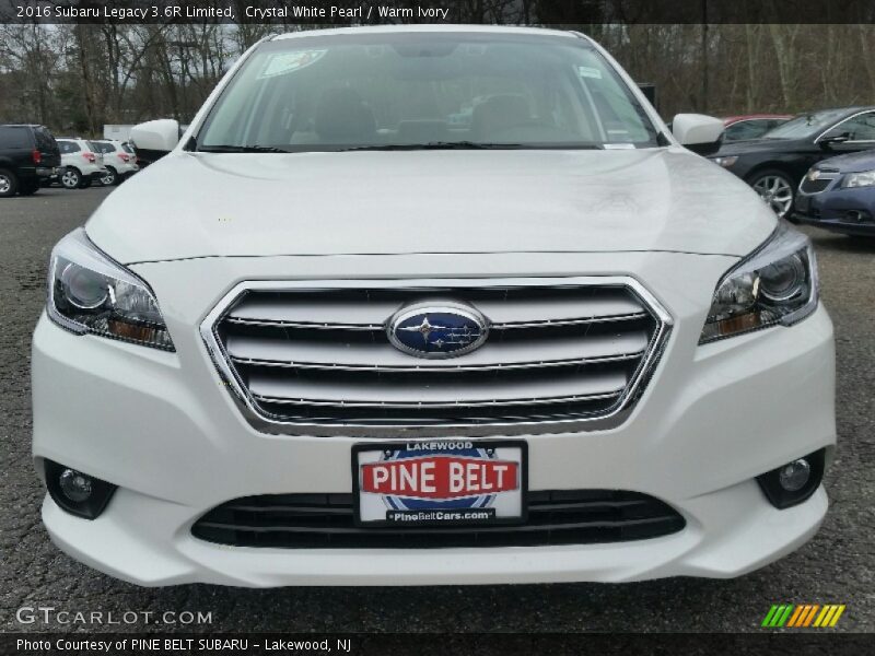Crystal White Pearl / Warm Ivory 2016 Subaru Legacy 3.6R Limited