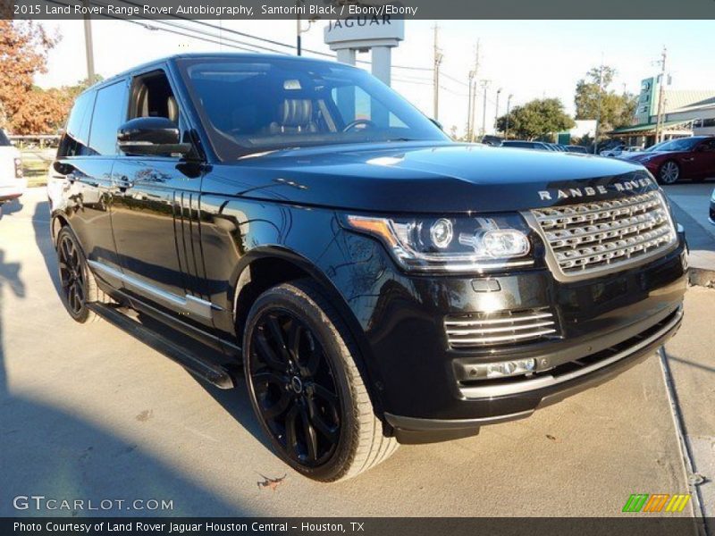 Santorini Black / Ebony/Ebony 2015 Land Rover Range Rover Autobiography