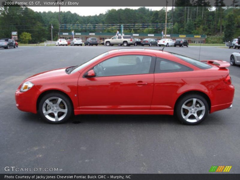 Victory Red / Ebony 2008 Pontiac G5 GT