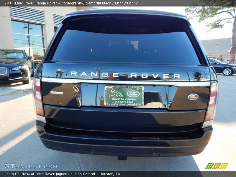 Santorini Black / Ebony/Ebony 2015 Land Rover Range Rover Autobiography