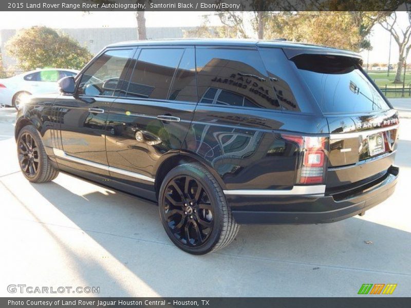 Santorini Black / Ebony/Ebony 2015 Land Rover Range Rover Autobiography