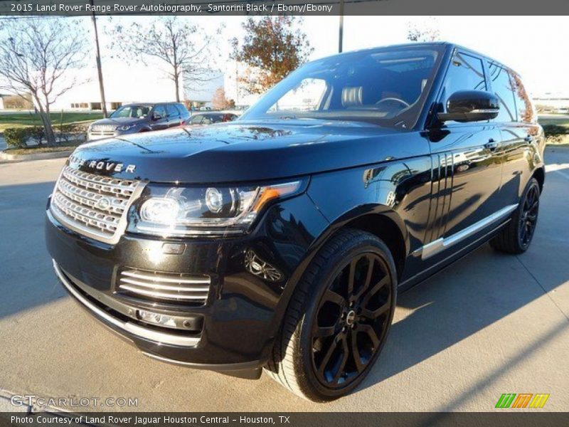 Santorini Black / Ebony/Ebony 2015 Land Rover Range Rover Autobiography