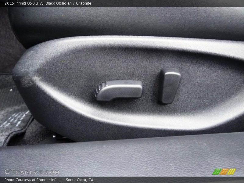 Black Obsidian / Graphite 2015 Infiniti Q50 3.7