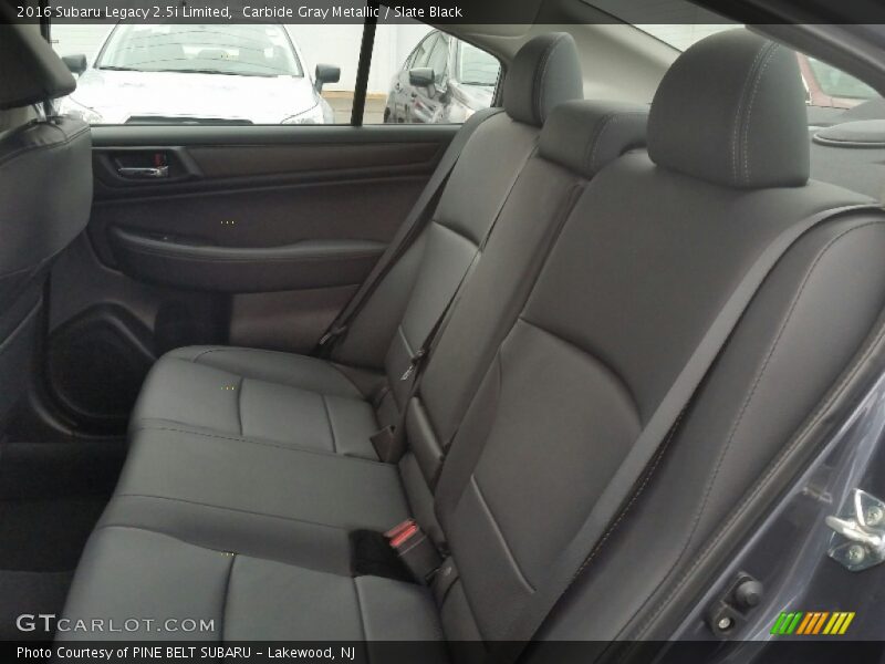 Carbide Gray Metallic / Slate Black 2016 Subaru Legacy 2.5i Limited