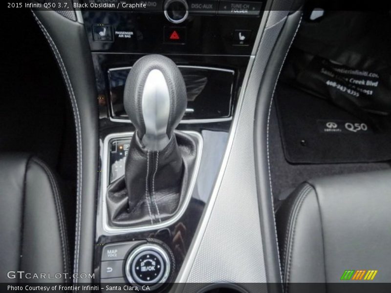 Black Obsidian / Graphite 2015 Infiniti Q50 3.7