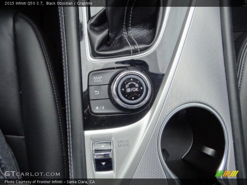 Black Obsidian / Graphite 2015 Infiniti Q50 3.7