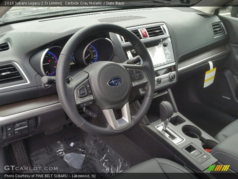 Dashboard of 2016 Legacy 2.5i Limited